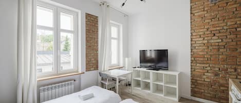 1 室のベッドルーム、アイロン / アイロン台、WiFi、ベッドシーツ