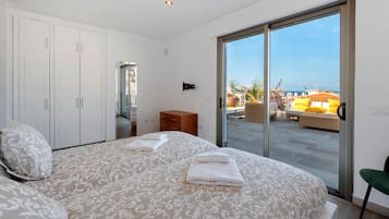 4 dormitorios, tabla de planchar con plancha, wifi gratis y ropa de cama