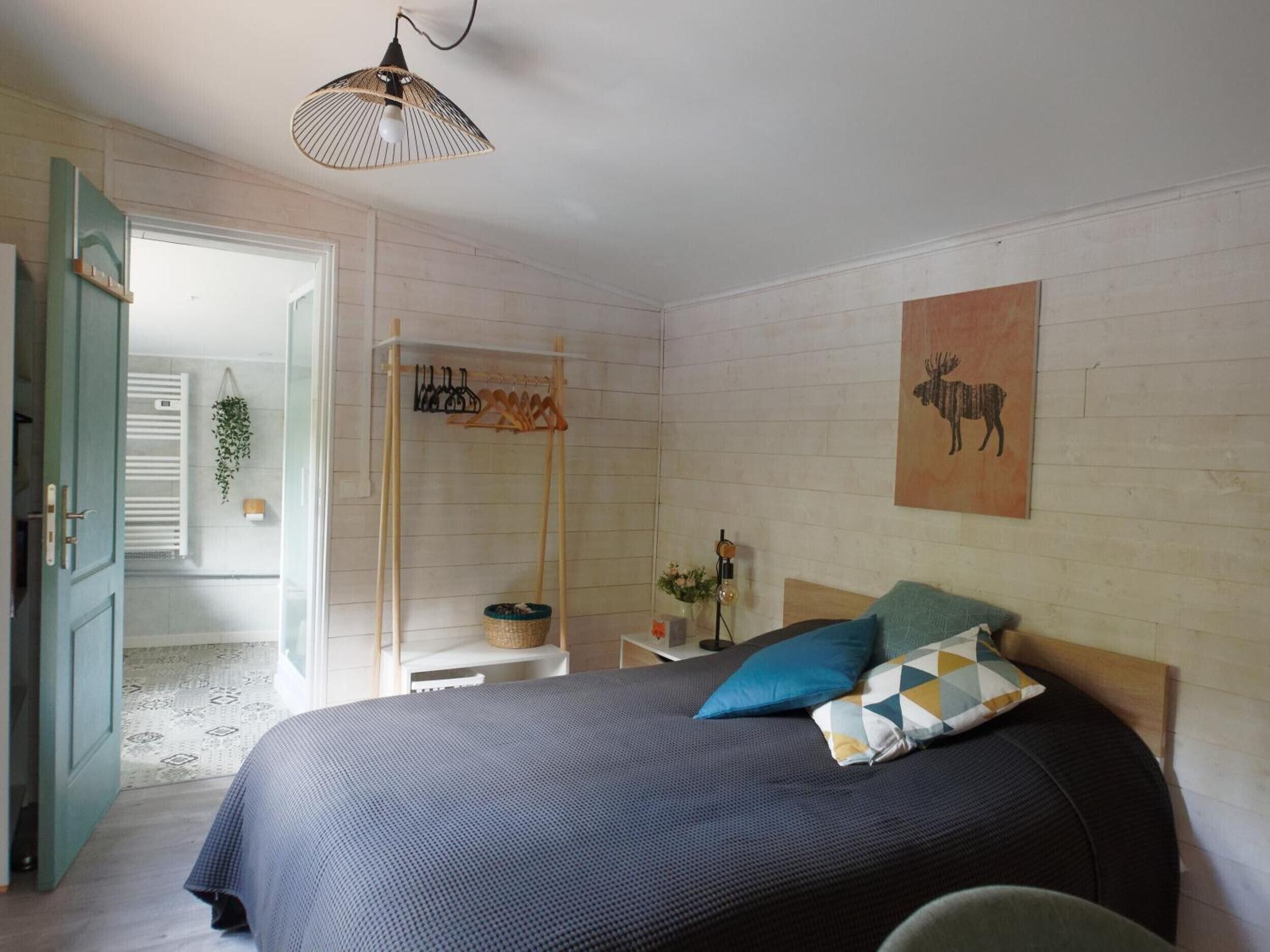 1 chambre, Wi-Fi gratuit, draps fournis