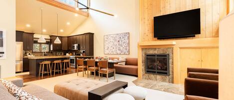 智能電視、壁爐