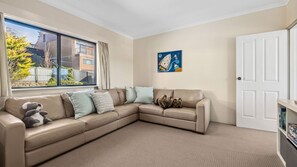 Una Smart TV, una chimenea