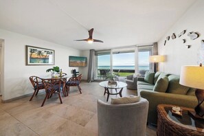 Smart TV - Nohonani 105 2BD Oceanfront Condo with Pool near Beach (Lahaina)