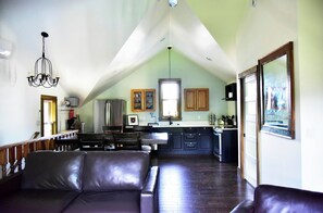 Smart TV y chimenea