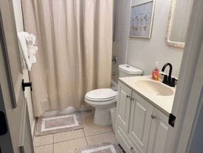 Ducha y secador de pelo