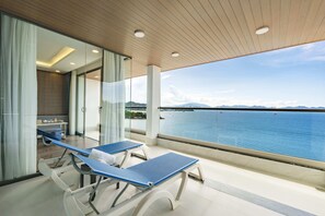 Presidential Room, Ocean View | Premium bedding, memory foam beds, minibar, in-room safe - Paradise Resort Nha Trang (Nha Trang)