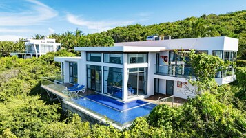 奢華別墅, 3 間臥室, 海景 | 高級寢具、記憶床墊、迷你吧、客房內保險箱