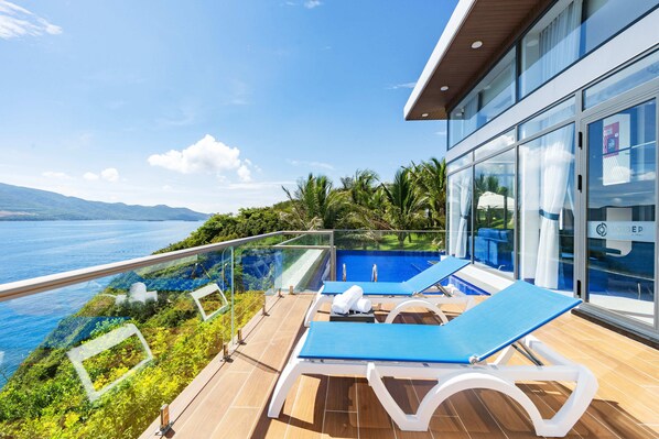 Luxury Villa, 3 Bedrooms, Ocean View | Premium bedding, memory foam beds, minibar, in-room safe - Paradise Resort Nha Trang (Nha Trang)