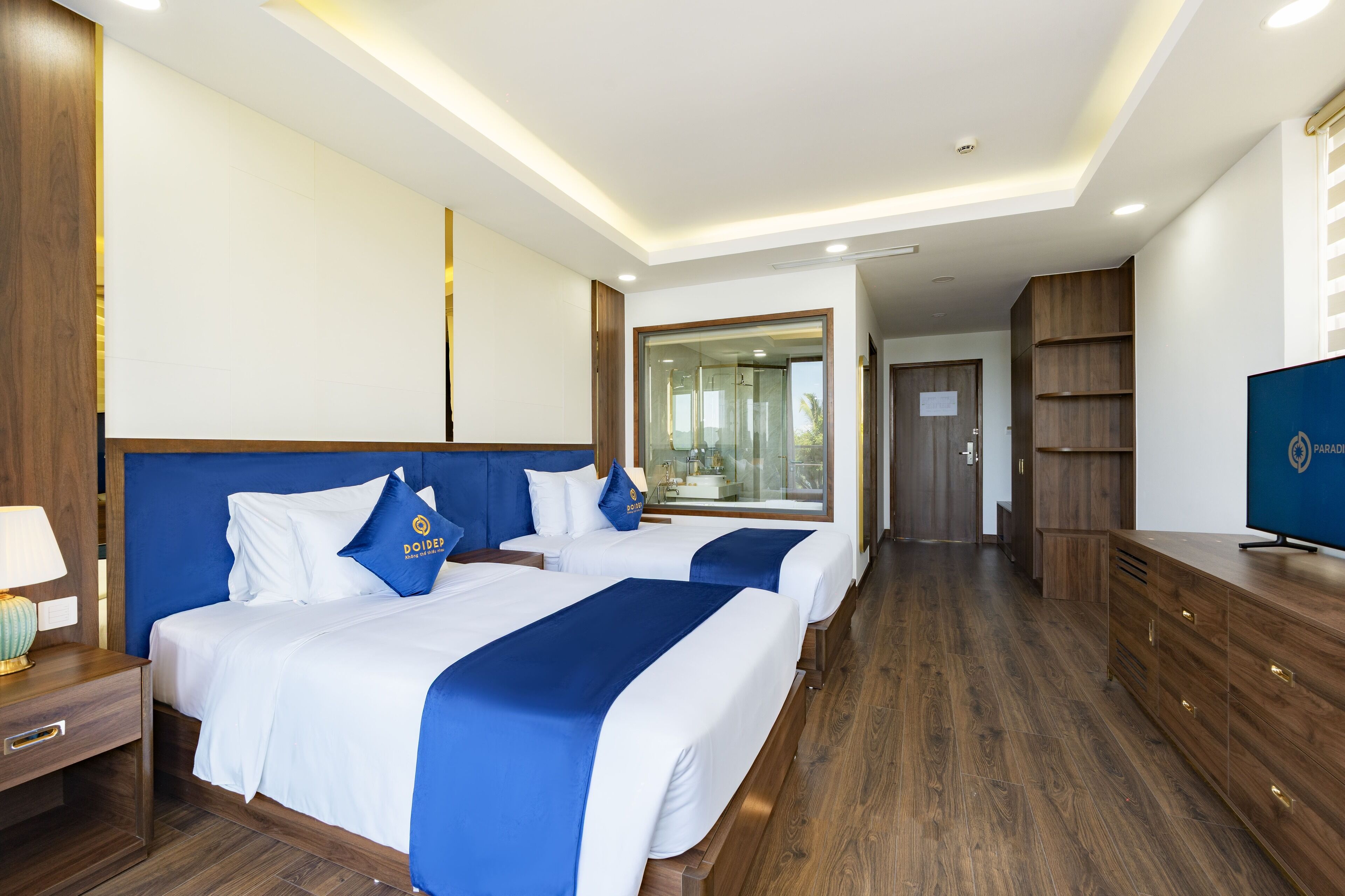 Camera Deluxe con 2 letti singoli | Biancheria da letto di alta qualità, materassi in memory foam, minibar