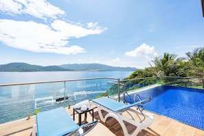 Luxury-Villa, 3 Schlafzimmer, Meerblick