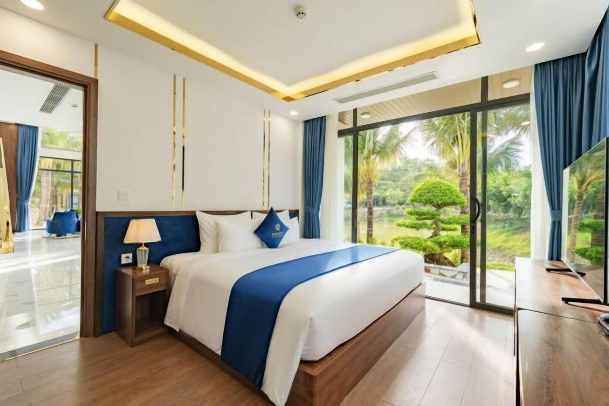 Ropa de cama de alta calidad, colchones con efecto memoria y minibar