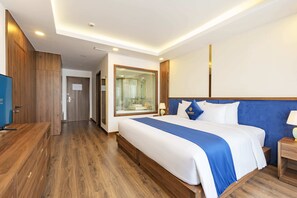 Deluxe Double Room | Premium bedding, memory-foam beds, minibar, in-room safe - Paradise Resort Nha Trang (Nha Trang)
