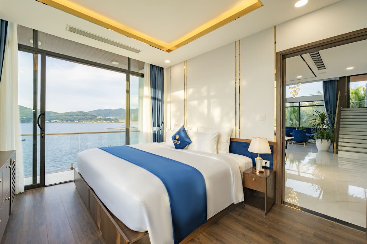 Vila, 3 quartos, vista para o oceano | Roupas de cama premium