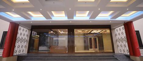 Voorkant van accommodatie