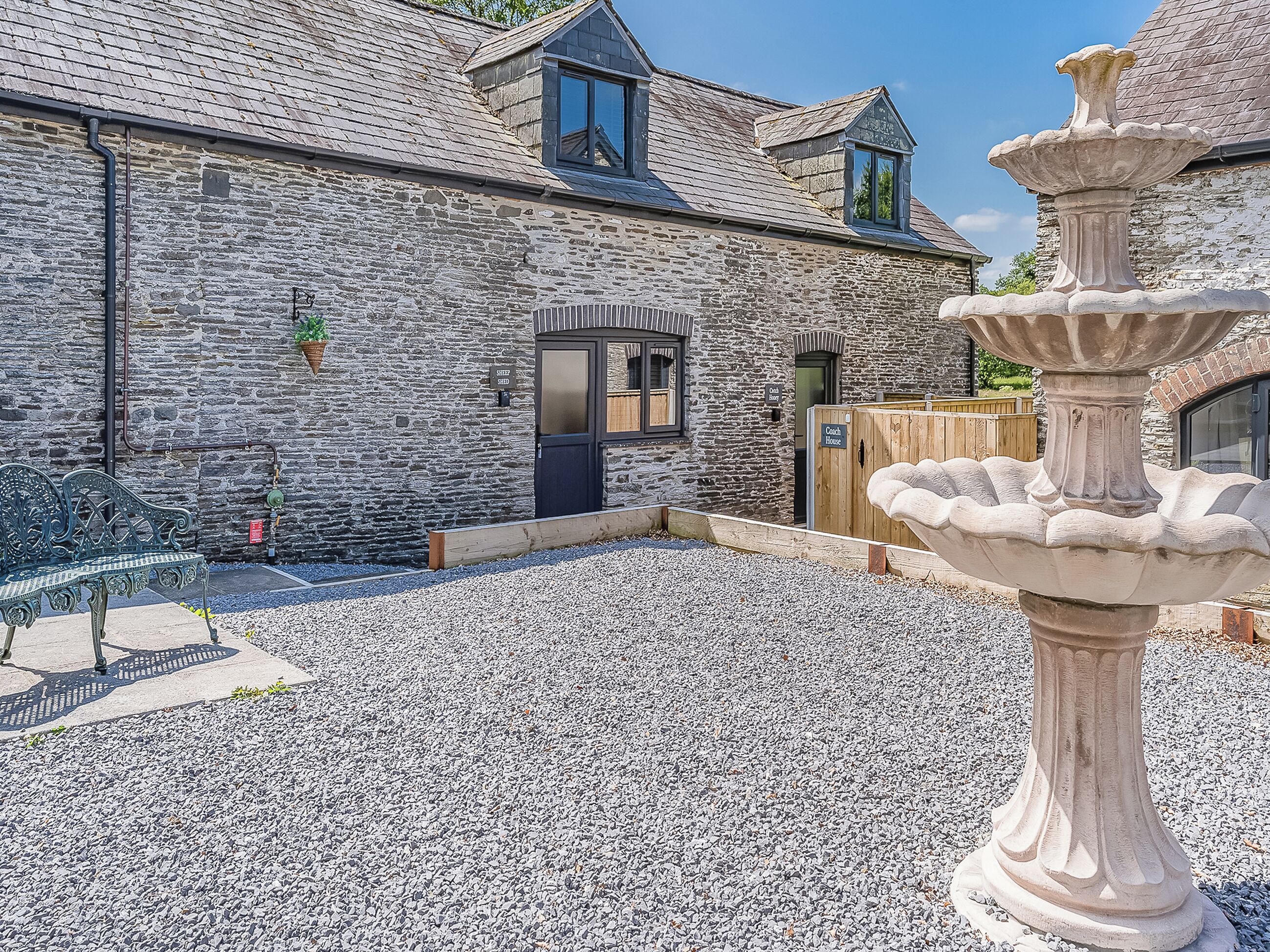 Enceinte de l’hébergement