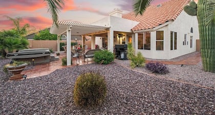 Sunrise Mountain | Outdoor Oasis, Hot Tub, Close to Hiking