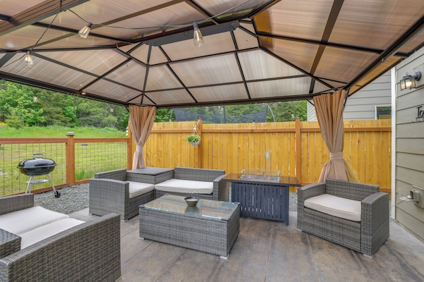 Port Angeles Vacation Rental | 4BR | 2.5BA | 1,460 Sq Ft | 2 Steps to Enter