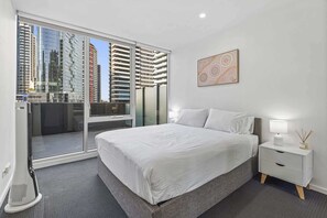 2 slaapkamers, een strijkplank/strijkijzer, wifi, beddengoed