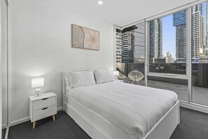 2 間睡房、熨斗/熨衫板、Wi-Fi、床單