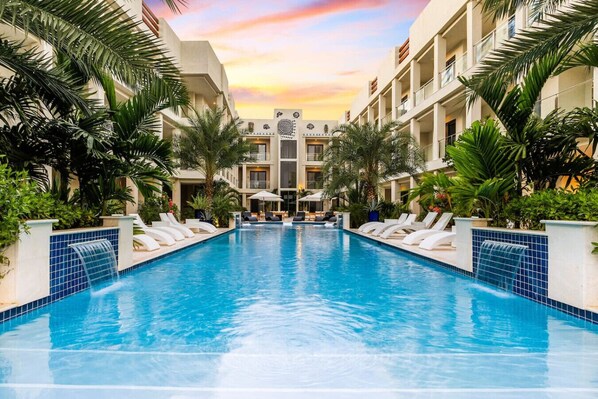 Outdoor pool