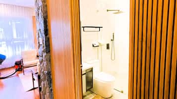 Douche, papier toilette