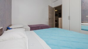 2 Schlafzimmer, Bügeleisen/Bügelbrett, kostenloses WLAN, Bettwäsche