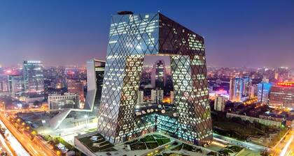 Beijing Sanlitun area duplex apartment