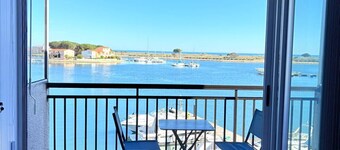 Douce parenthèse ensoleillée à St Cyprien vue Lagune