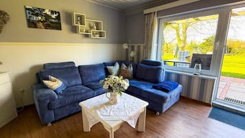 TV, DVD player, ping pong, stereo