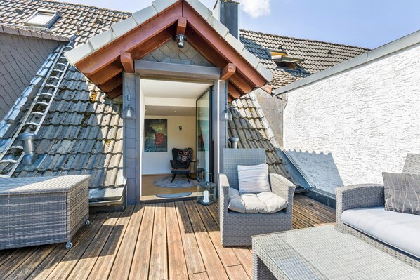 Terrace/patio - Apartment 'My Cocoon' with Private Terrace and Wi-Fi (Lüdenscheid)