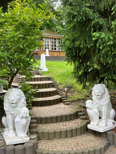Ferienwohnung '' mit privater Terrasse, Gemeinschaftsgarten und Wi-Fi
