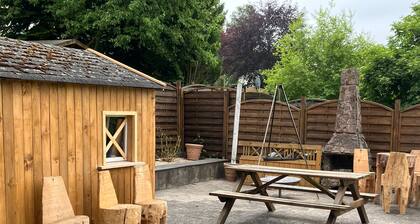 Ferienwohnung 'Studiowohnung' mit Privatterrasse, Gemeinschaftsgarten und Wi-Fi