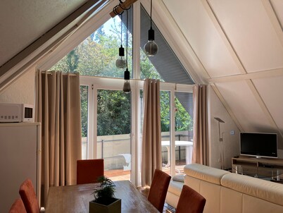 Apartment 'Studiowohnung' with Private Terrace, Shared Garden and Wi-Fi