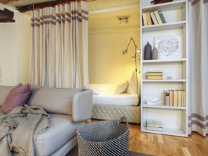 1 Schlafzimmer, Bügeleisen/Bügelbrett, kostenloses WLAN, Bettwäsche