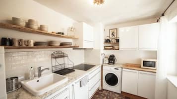 Microwave, oven, stovetop