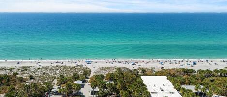 Tæt på stranden, badehåndklæder