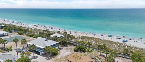 Vlak bij het strand, strandlakens