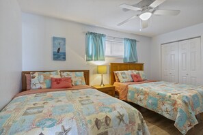 1 sovrum, skrivbord, gratis wi-fi och sängkläder