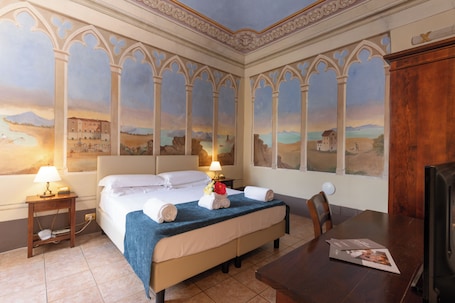 Comfort Double Room, Garden View | Minibar, free WiFi, bed sheets
