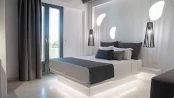 Apartment, Sea View, Ground Floor | In-room safe, soundproofing, iron/ironing board, free WiFi