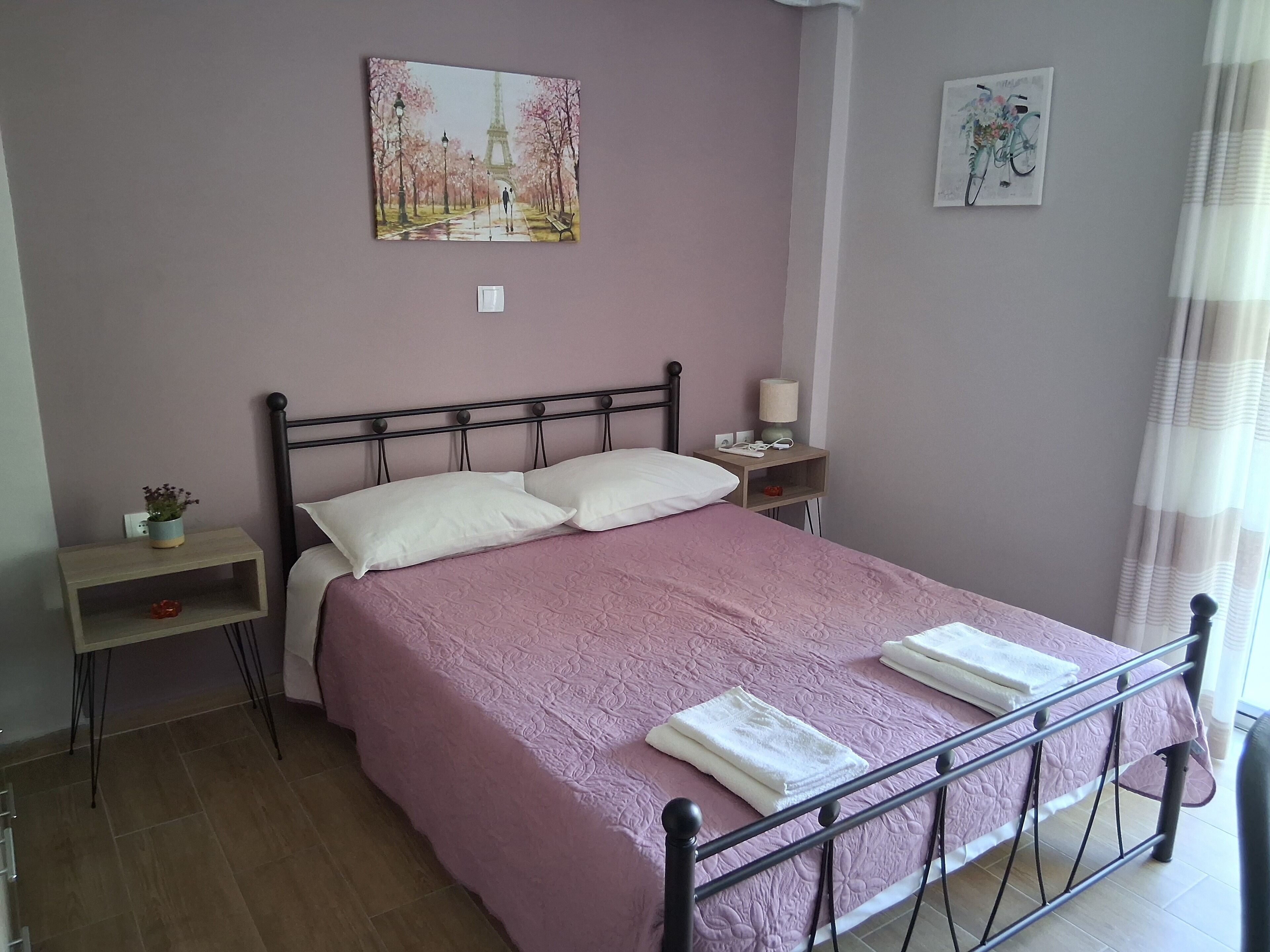 1 bedroom, iron/ironing board, free WiFi, bed sheets