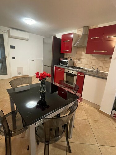 A bright, cozy and fully equipped apartment.