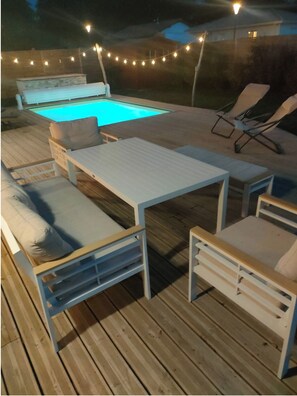 Terrace/patio - Recent house near Contis (Saint-Julien-en-Born)