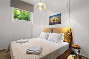 1 chambre, fer et planche à repasser, lit parapluie, Wi-Fi gratuit