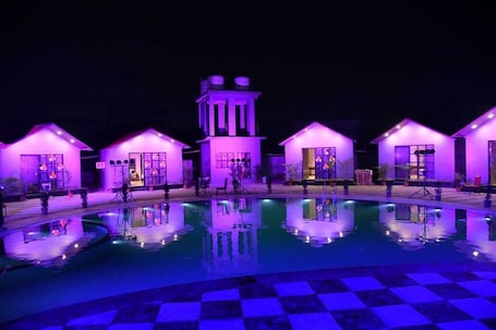 Framhlið gististaðar