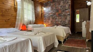 Tree House Familiale, vue jardin | Bureau, rideaux occultants