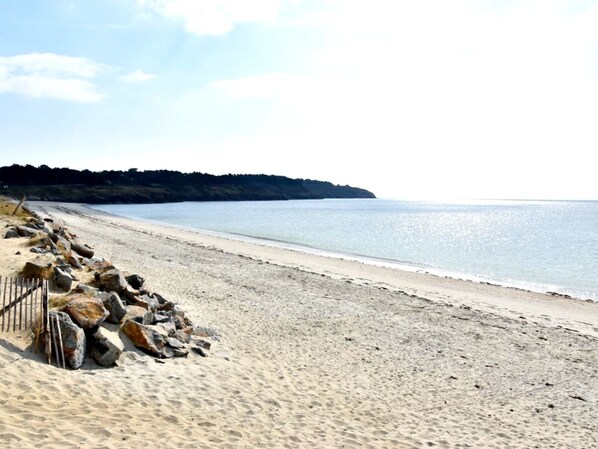Tæt på stranden