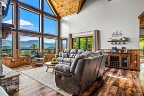 TV connectée, cheminée