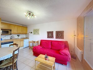 TV - Apartment near village, ski bus access, Mont Blanc view (Combloux)