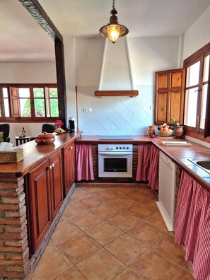 Microwave, oven, stovetop, dishwasher - Villa Florida (AN)