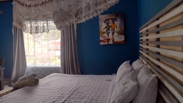 Double or Twin Room, Garden View | Iron/ironing board, free WiFi